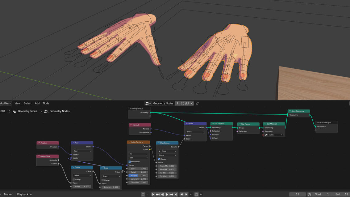 Node Shader Setup